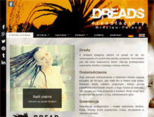 Tablet Screenshot of dredy.pl